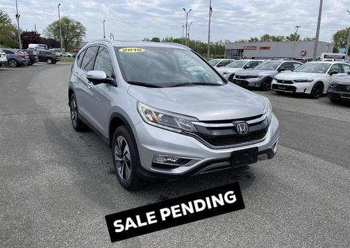 Alabaster Silver Metallic 2016 Honda CR-V Touring