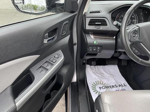 Alabaster Silver Metallic 2016 Honda CR-V Touring