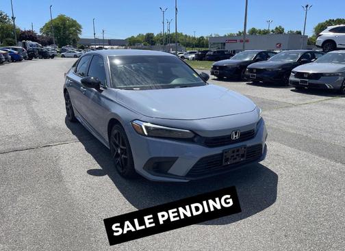 Sonic Gray Pearl 2024 Honda Civic Sport