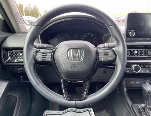 Platinum White Pearl 2023 Honda Civic EX