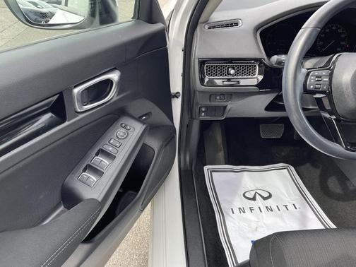 Platinum White Pearl 2023 Honda Civic EX