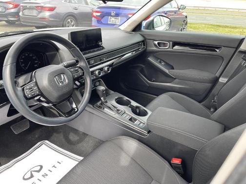 Platinum White Pearl 2023 Honda Civic EX