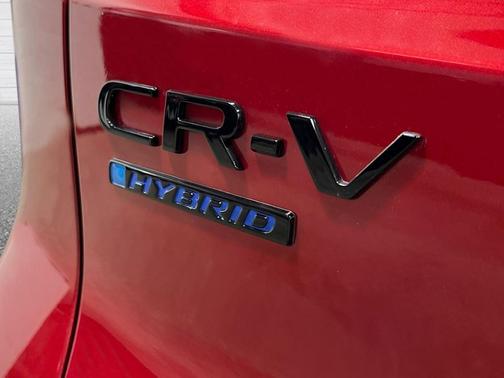 Radiant Red Metallic 2026 Honda CR-V Hybrid Sport Touring