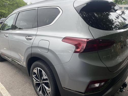 Shimmering Silver Pearl 2020 Hyundai SANTA FE 2.0T Limited