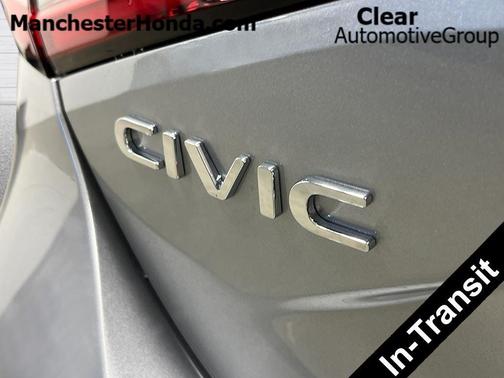 Solar Silver Metallic 2026 Honda Civic Sport