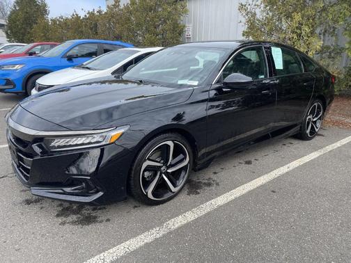 Crystal Black Pearl 2022 Honda Accord Sport 1.5T