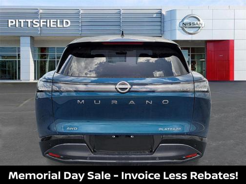 Aurora Blue/Super Black 2026 Nissan Murano Platinum