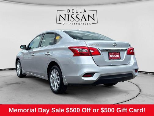 Brilliant Silver Metallic 2019 Nissan Sentra SV
