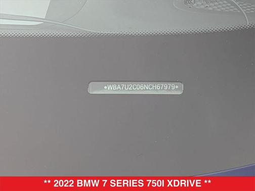 2022 BMW 750 i xDrive