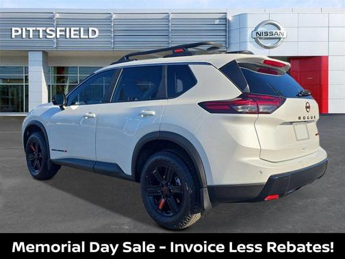 Everest White Pearl Tricoat 2026 Nissan Rogue Rock Creek