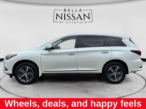 Majestic White 2019 INFINITI QX60 Luxe