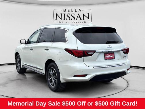 Majestic White 2019 INFINITI QX60 Luxe
