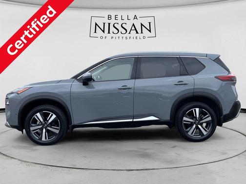 Boulder Gray Pearl 2023 Nissan Rogue Platinum