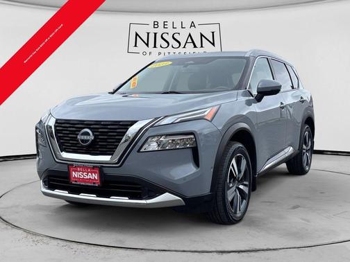 Boulder Gray Pearl 2023 Nissan Rogue Platinum