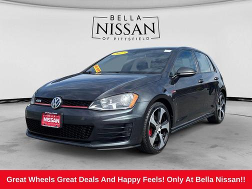 Deep Black Pearl 2017 Volkswagen Golf GTI 2.0T S 4-Door