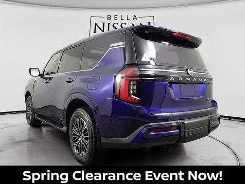 Deep Ocean Blue Pearl 2025 Nissan Armada Platinum 4WD