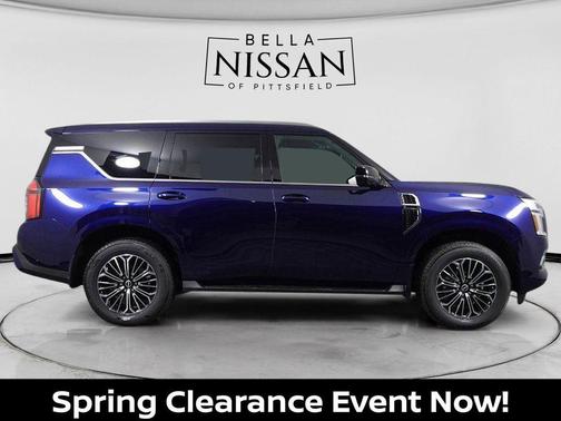 Deep Ocean Blue Pearl 2025 Nissan Armada Platinum 4WD