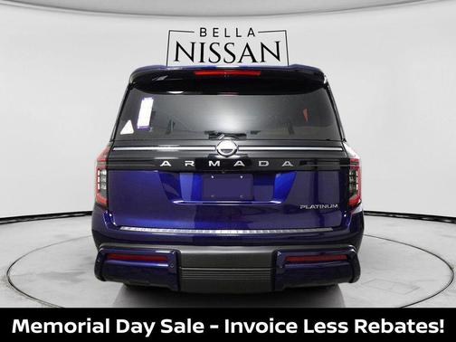 Deep Ocean Blue Pearl 2025 Nissan Armada Platinum 4WD