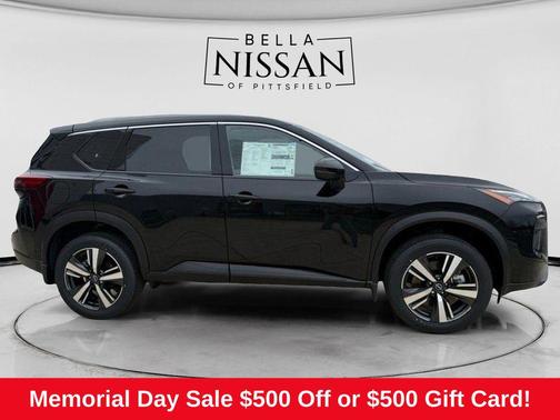 Super Black 2025 Nissan Rogue SL