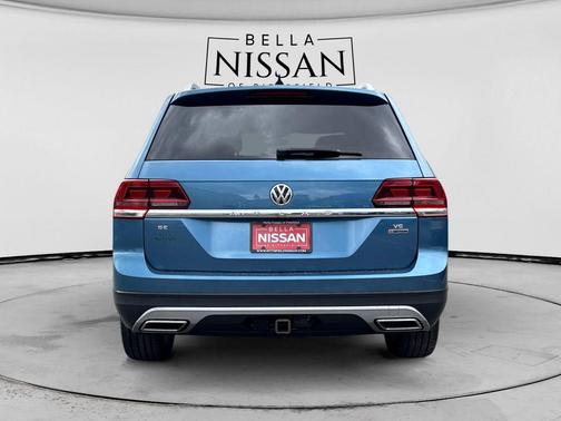 Blue 2019 Volkswagen Atlas 3.6L SE w/Technology