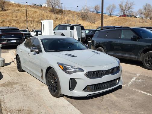 Ceramic Silver 2022 Kia Stinger GT-Line