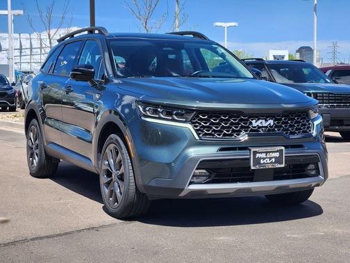 Aruba Green 2023 Kia Sorento X-Line SX Prestige