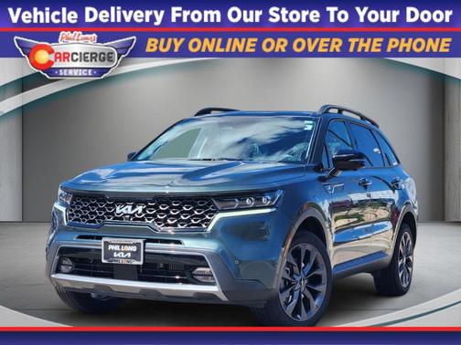 Aruba Green 2023 Kia Sorento X-Line SX Prestige