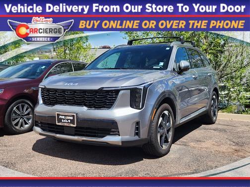 Steel Gray 2025 Kia Sorento Plug-In Hybrid SX Prestige