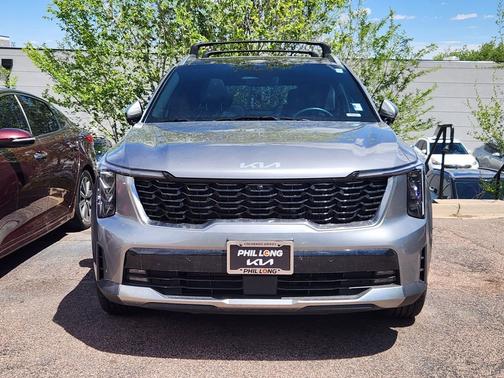 Steel Gray 2025 Kia Sorento Plug-In Hybrid SX Prestige