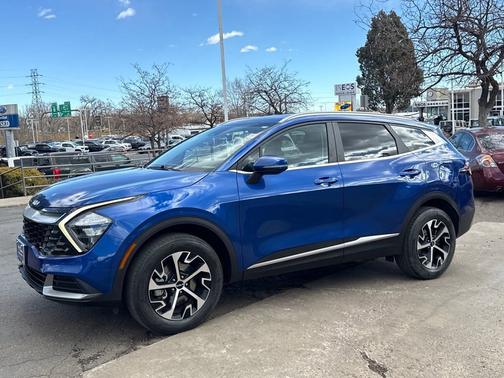 Sapphire Blue 2023 Kia Sportage EX