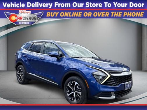 Sapphire Blue 2023 Kia Sportage EX