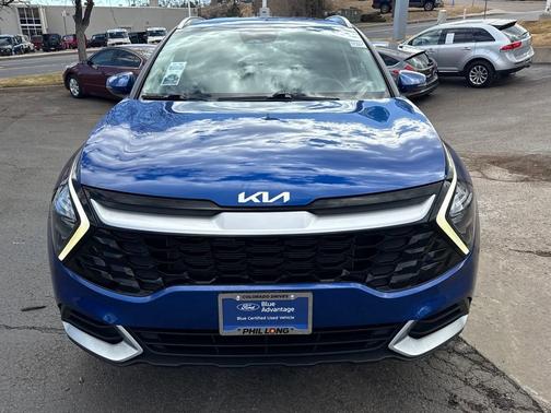 Sapphire Blue 2023 Kia Sportage EX