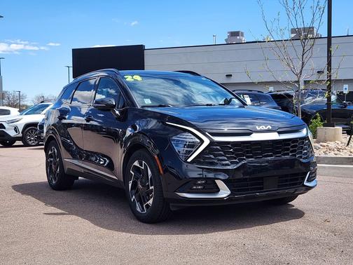 Ebony Black 2024 Kia Sportage SX-Prestige