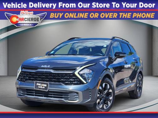 Gray 2023 Kia Sportage X-Line