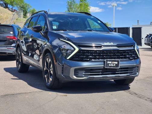 Gray 2023 Kia Sportage X-Line