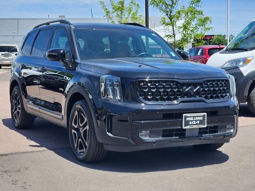 Ebony Black 2025 Kia Telluride SX X-Line