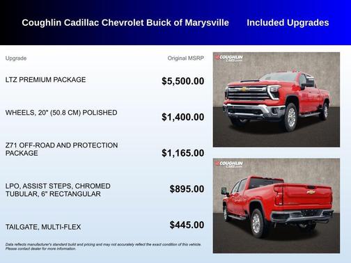 Red Hot 2024 Chevrolet Silverado 2500 LTZ