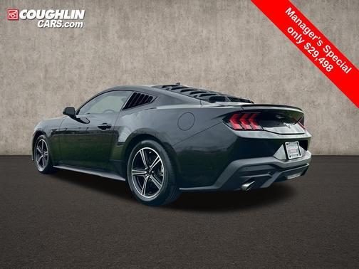 Shadow Black 2024 Ford Mustang EcoBoost Premium