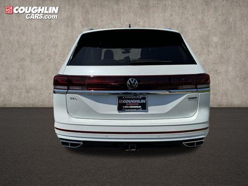 Pure White 2024 Volkswagen Atlas 2.0T SEL Premium R-Line 4MOTION