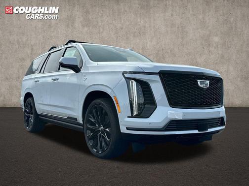 Vibrant White Tricoat 2026 Cadillac Escalade Sport Platinum