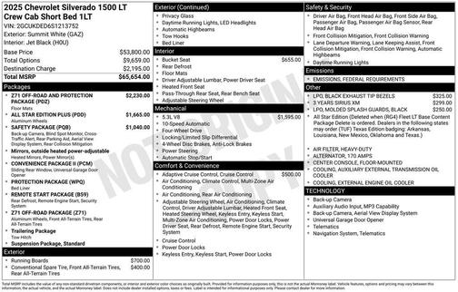 2025 Chevrolet Silverado 1500 LT