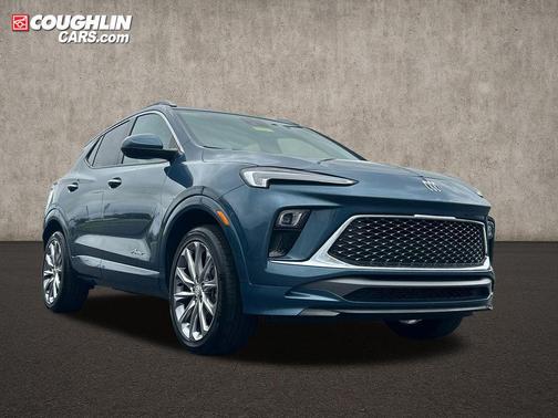 Ocean Blue Metallic 2024 Buick Encore GX Avenir