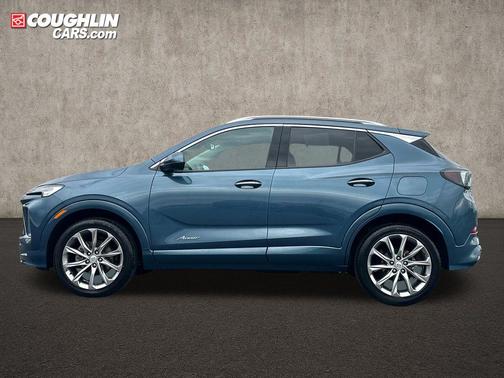 Ocean Blue Metallic 2024 Buick Encore GX Avenir