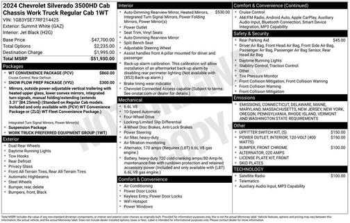 2024 Chevrolet Silverado 3500 WT