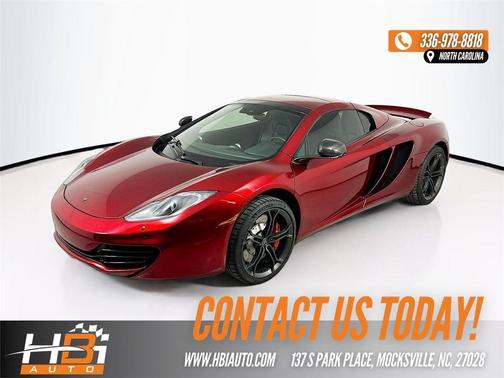 Black 2014 McLaren MP4-12C Base
