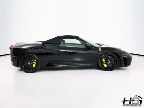 Black 2008 Ferrari F430 Spider