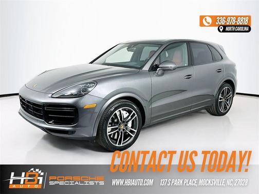Quartzite Metallic 2019 Porsche Cayenne Turbo