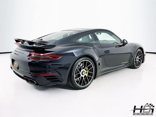 Jet Black Metallic 2017 Porsche 911 Turbo S
