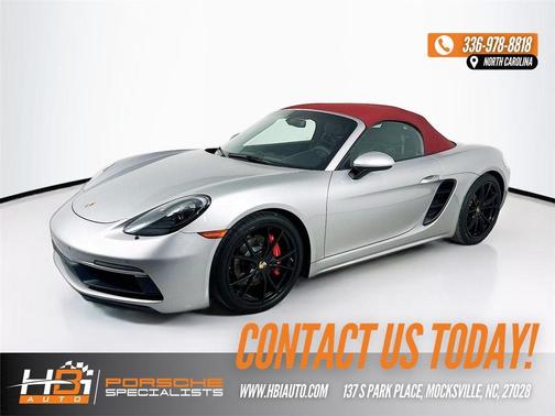 GT Silver Metallic 2019 Porsche 718 Boxster GTS