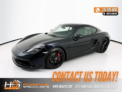 2018 Porsche 718 Cayman GTS